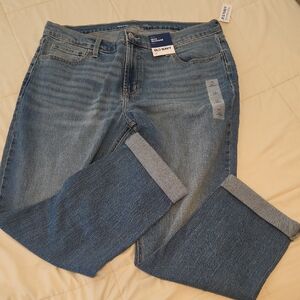 Old Navy Women's Light Blue Boyfriend Jeans